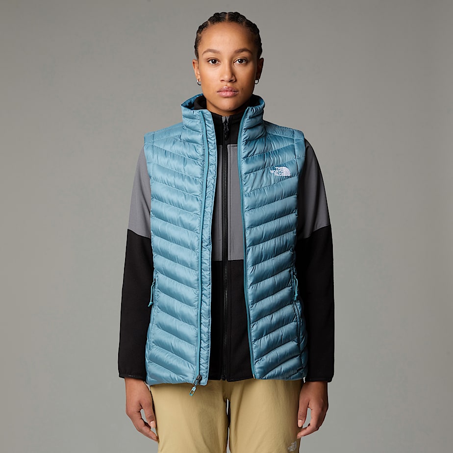Women The North Face Huila Synthetic Insulation Vest Blue | NF0A38Z5J