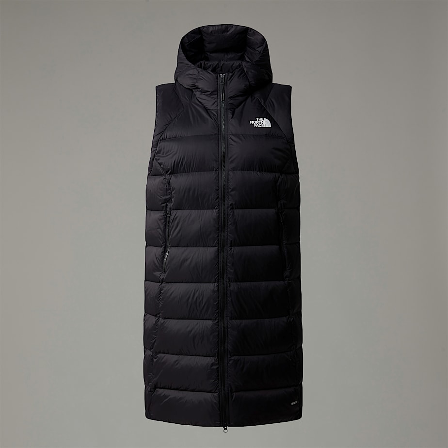 Women The North Face Hyalite Long Down Vest Black | NF0A30I3R