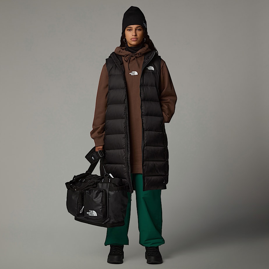 Women The North Face Hyalite Long Down Vest Black | NF0A30I3R