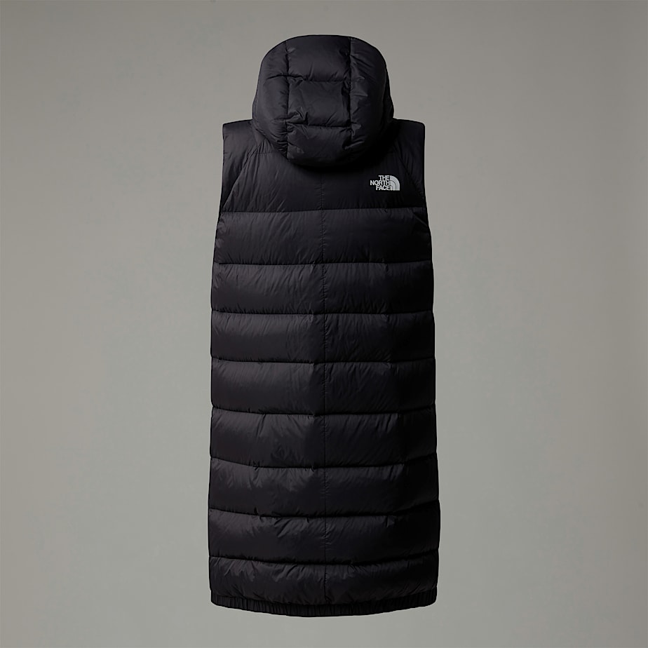 Women The North Face Hyalite Long Down Vest Black | NF0A30I3R