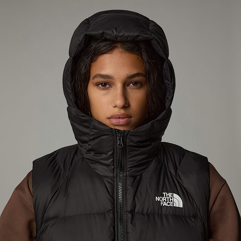 Women The North Face Hyalite Long Down Vest Black | NF0A30I3R