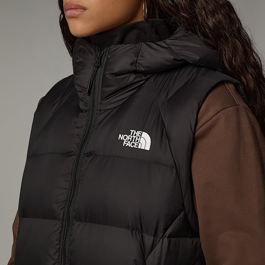 Women The North Face Hyalite Long Down Vest Black | NF0A30I3R