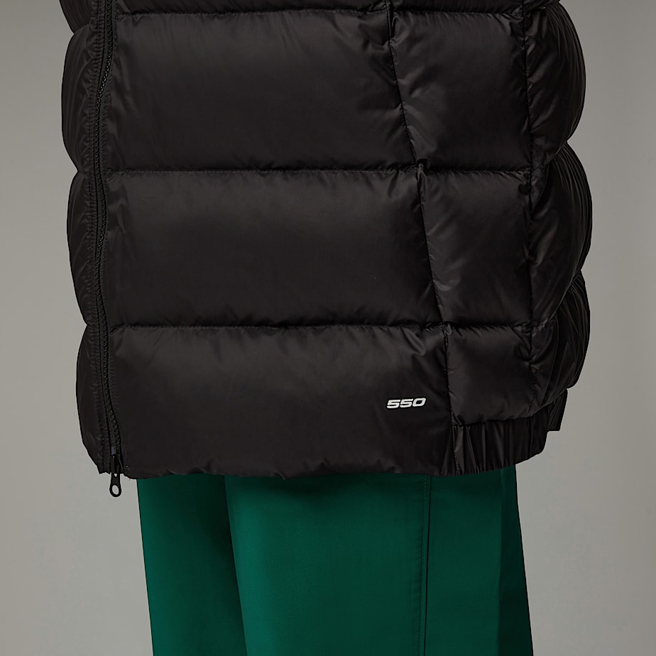 Women The North Face Hyalite Long Down Vest Black | NF0A30I3R