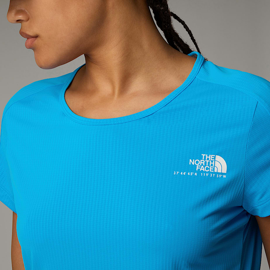 Women The North Face Kikash T Shirts Blue | NF0A61C7L