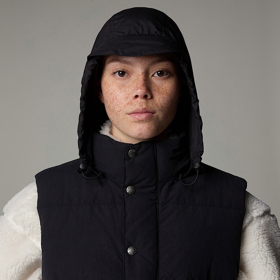Women The North Face M66 Down Vest Black | NF0A96R1N