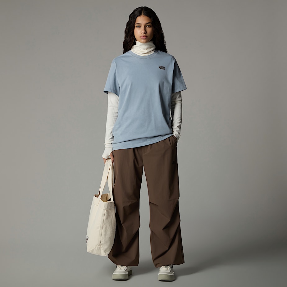 Women The North Face Natural Dye T Shirts Grey | NF0A67G1Y