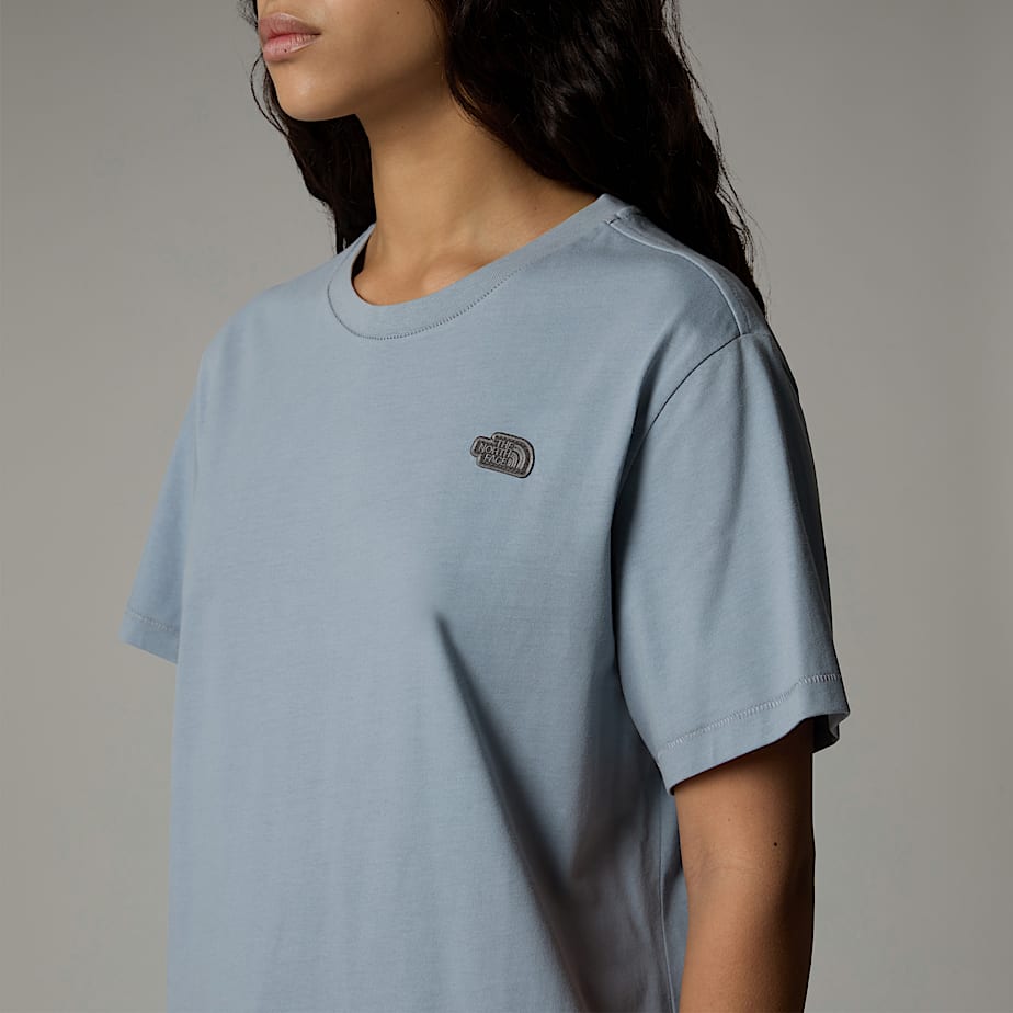 Women The North Face Natural Dye T Shirts Grey | NF0A67G1Y