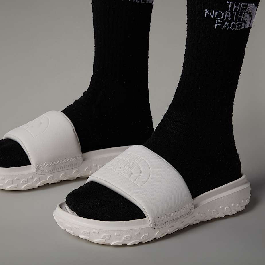 Women The North Face Never Stop Cush Slides White | NF0A65K5V