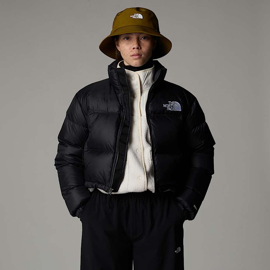 Women The North Face Nuptse Short Jackets Black | NF0A09H2V