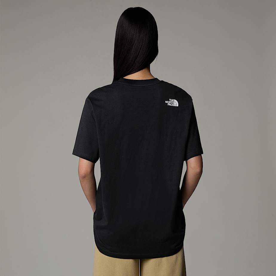 Women The North Face Oversized Simple Dome T Shirts Black | NF0A94H3W