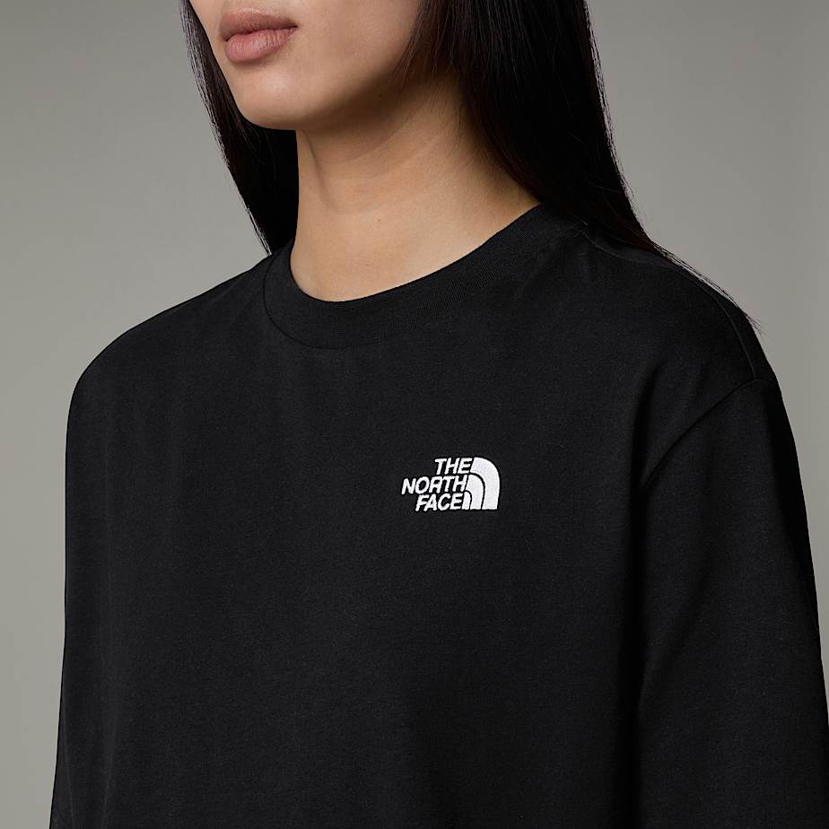 Women The North Face Oversized Simple Dome T Shirts Black | NF0A94H3W