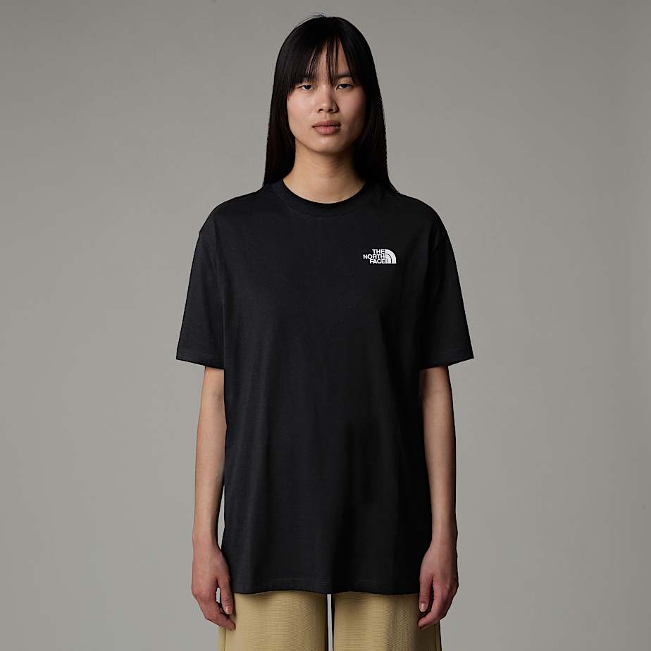 Women The North Face Oversized Simple Dome T Shirts Black | NF0A94H3W