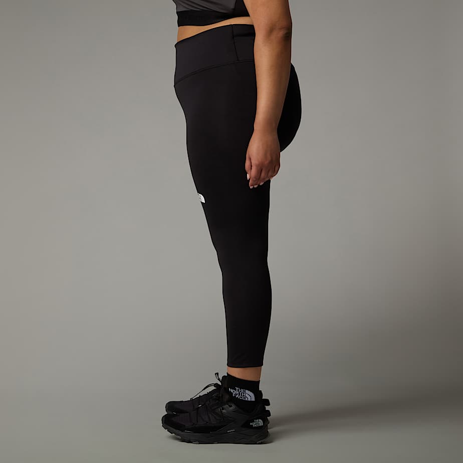 Women The North Face Plus Size Flex High Rise 7/8 Leggings Black | NF0A57Y5R