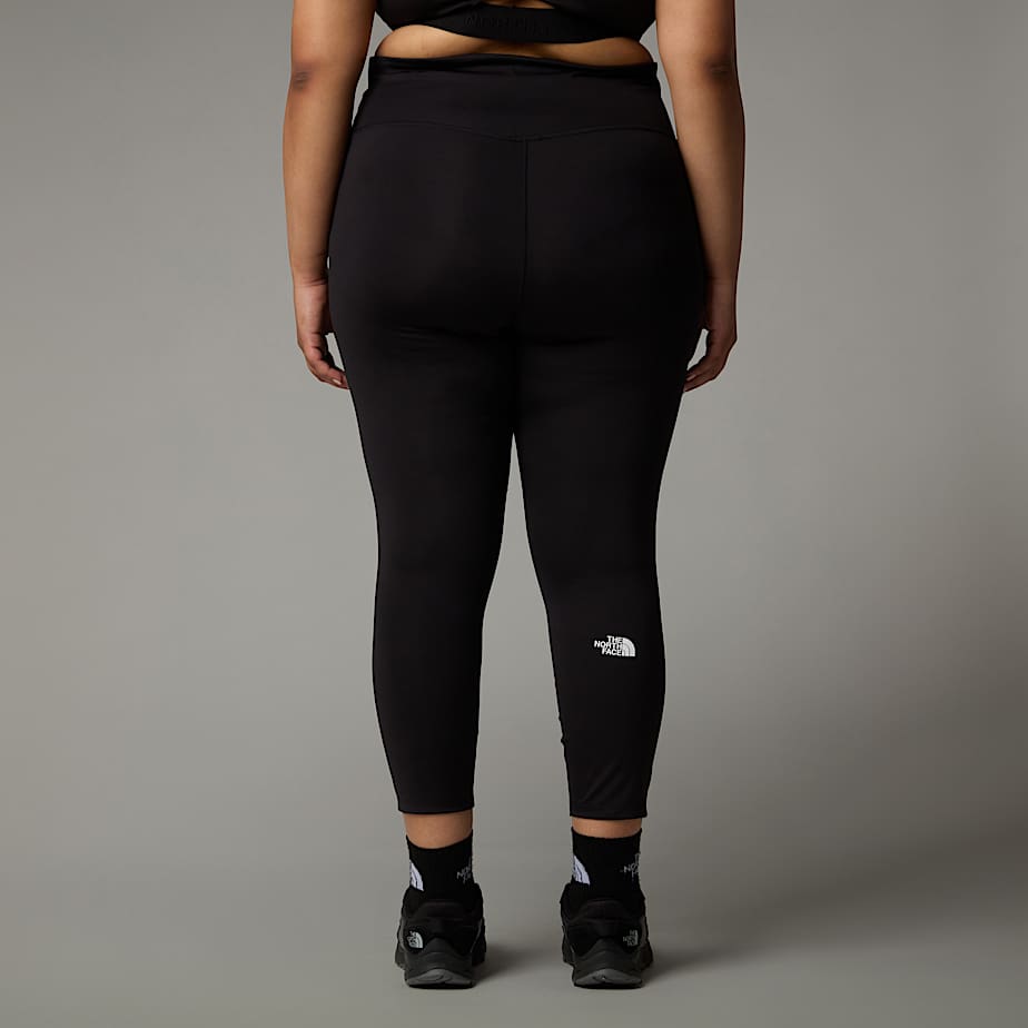 Women The North Face Plus Size Flex High Rise 7/8 Leggings Black | NF0A57Y5R