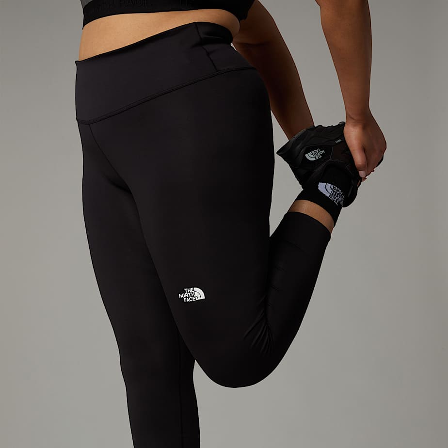 Women The North Face Plus Size Flex High Rise 7/8 Leggings Black | NF0A57Y5R