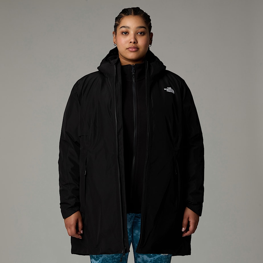 Women The North Face Plus Size Hikesteller Insulated Parka Black | NF0A28Y8U