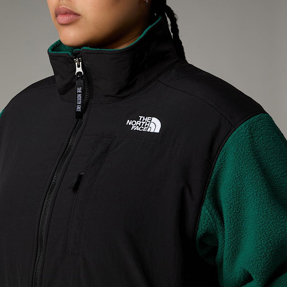 Women The North Face Plus Size Retro Denali Jackets Green | NF0A93P5J
