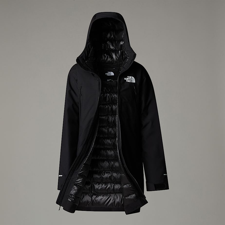 Women The North Face Range Down Parka Black | NF0A75F5A
