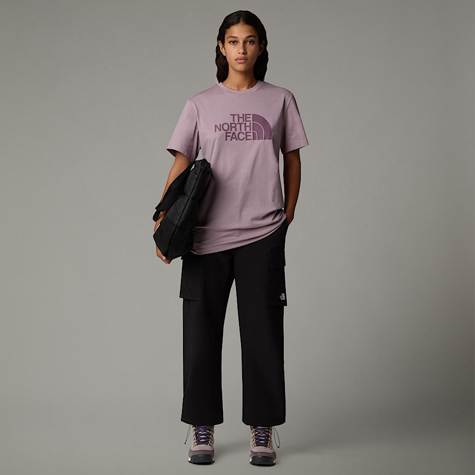 Women The North Face Relaxed Easy T Shirts Purple | NF0A86B4D