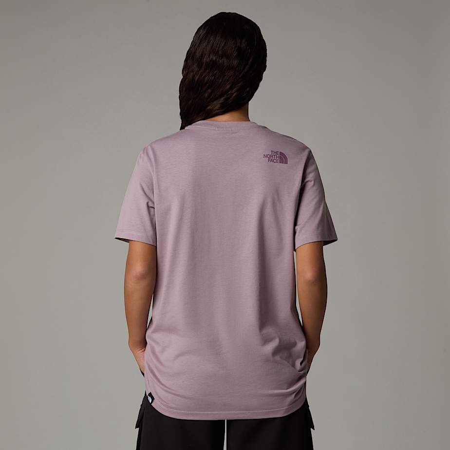 Women The North Face Relaxed Easy T Shirts Purple | NF0A86B4D