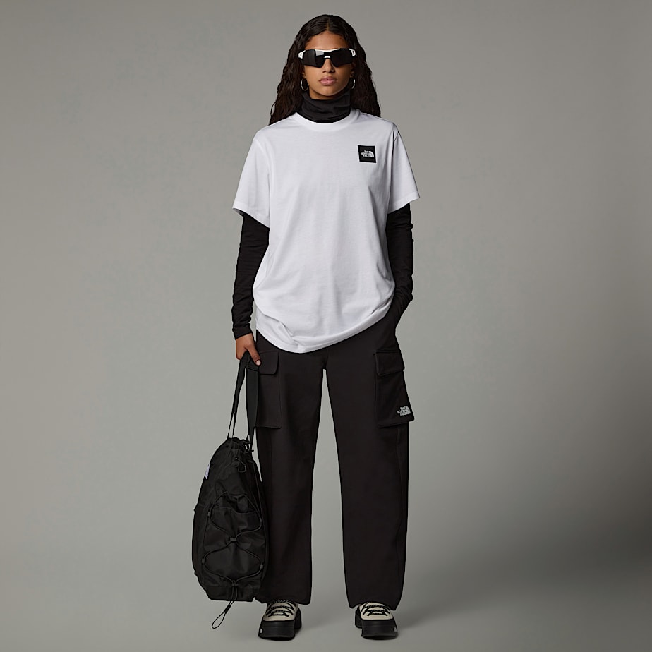 Women The North Face Relaxed Fine T Shirts White | NF0A28X4J