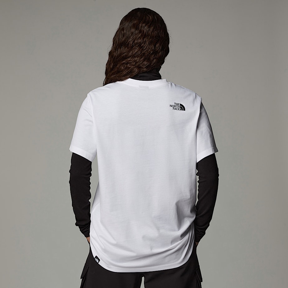 Women The North Face Relaxed Fine T Shirts White | NF0A28X4J