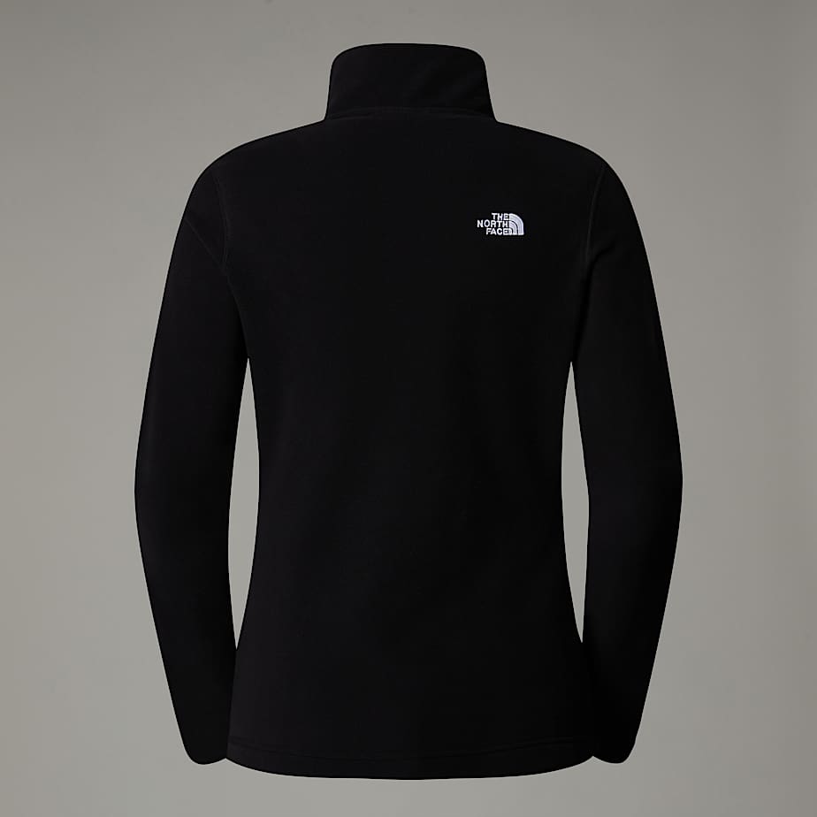 Women The North Face Resolve 1/4 Zip Fleece Pullover Black | NF0A61J0W
