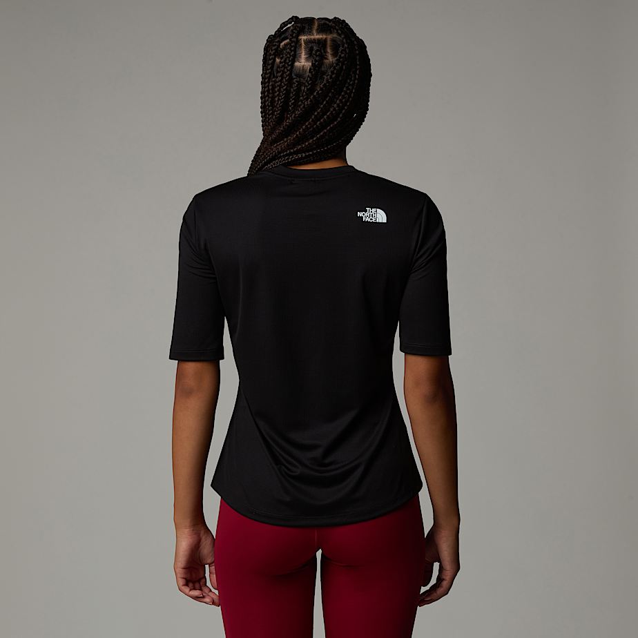 Women The North Face Shadow T Shirts Black | NF0A96V9I
