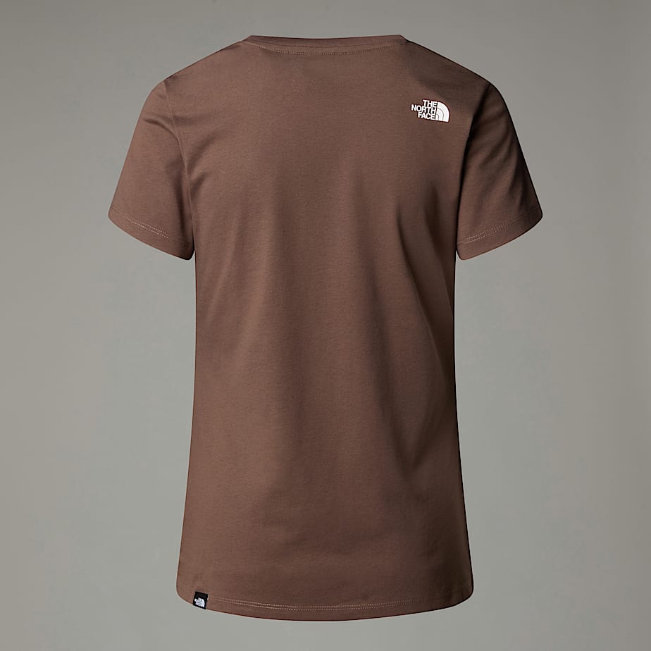 Women The North Face Simple Dome T Shirts Brown | NF0A63D9J