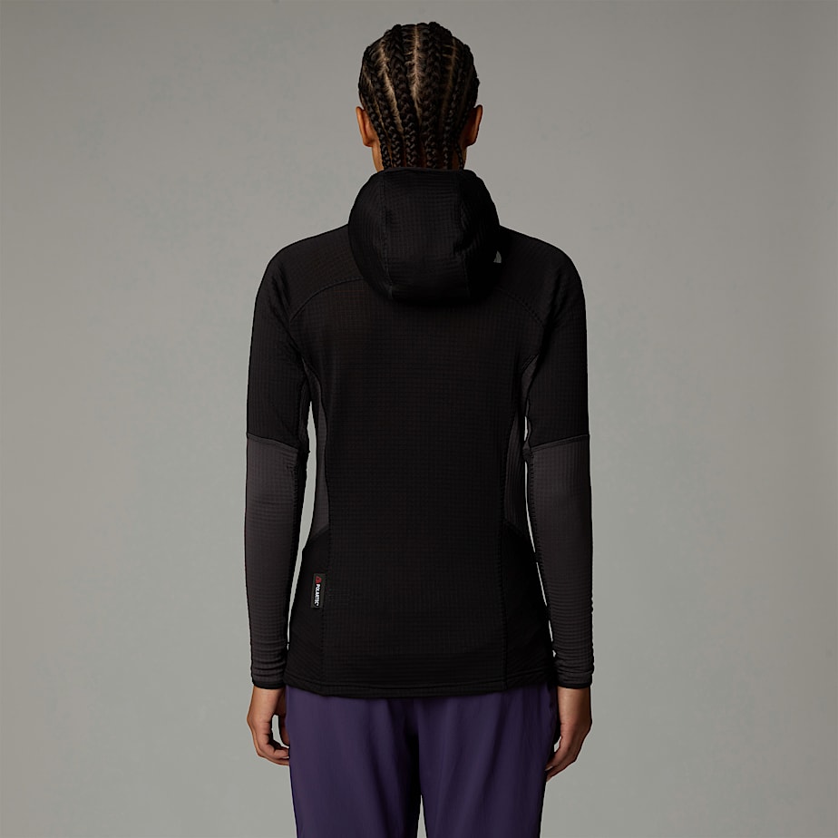 Women The North Face Stormgap Power Grid™ Hooded Jackets Black | NF0A04H1N