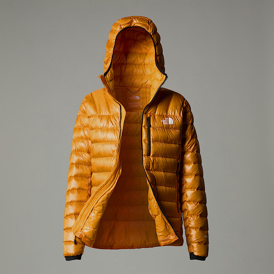 Women The North Face Summit Breithorn Hooded Down Jackets Apricot | NF0A54W4X