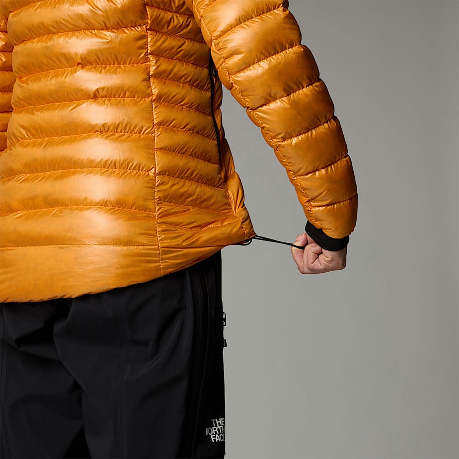 Women The North Face Summit Breithorn Hooded Down Jackets Apricot | NF0A54W4X