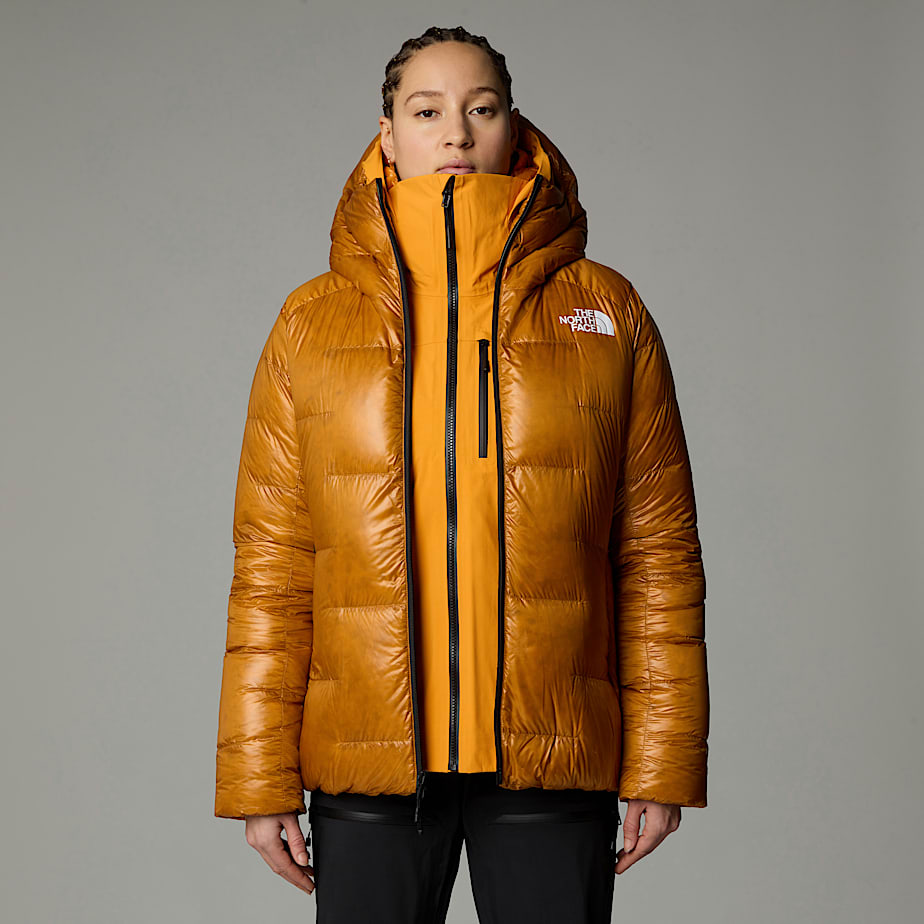 Women The North Face Summit Pumori Down Parka Gold | NF0A69A3J