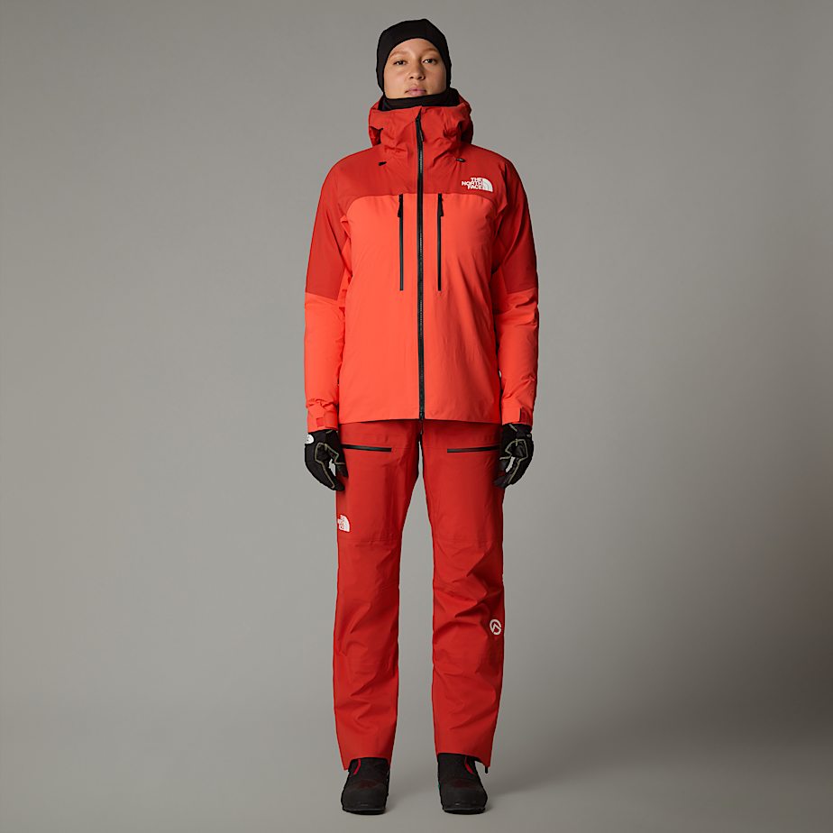 Women The North Face Summit Pumori GORE-TEX® Pro Bib Pants Red | NF0A42J7F
