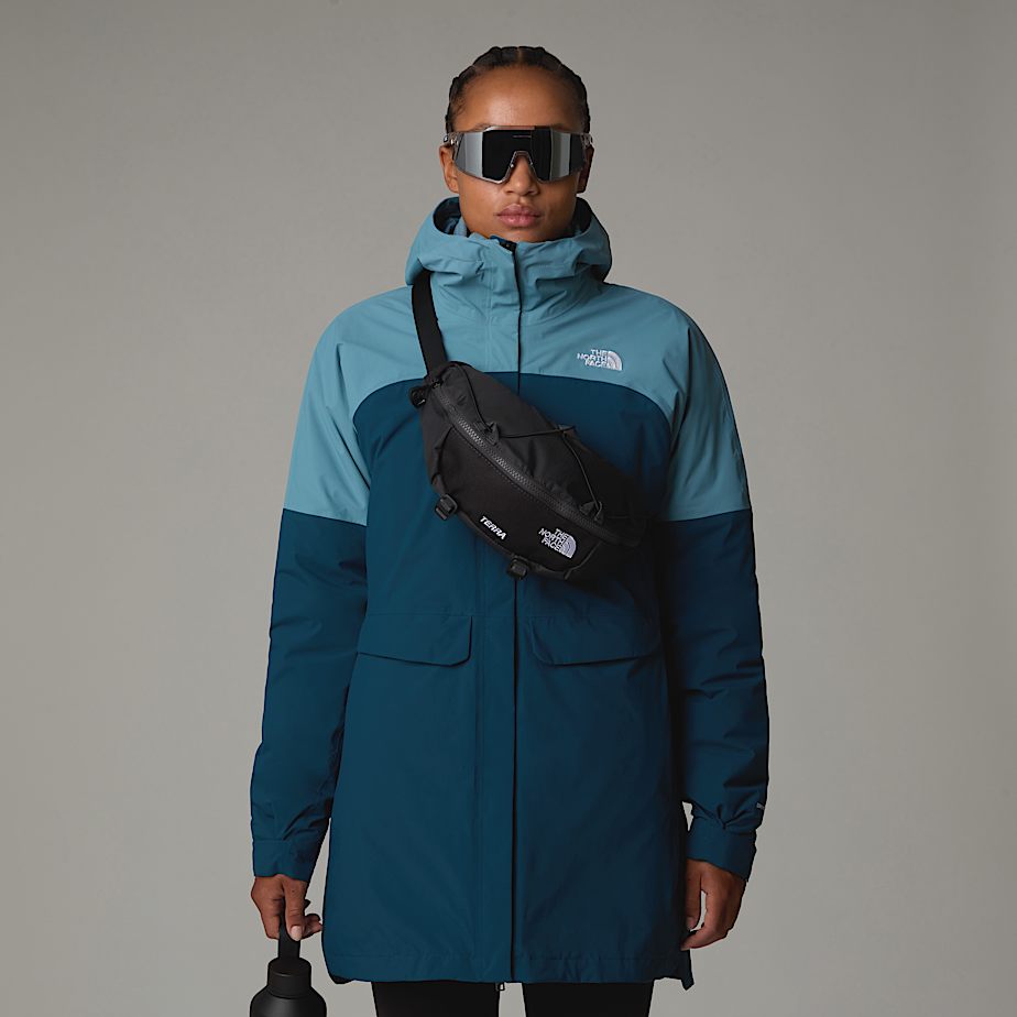 Women The North Face Terra 3-Litre Bum Bag Grey | NF0A07W8C