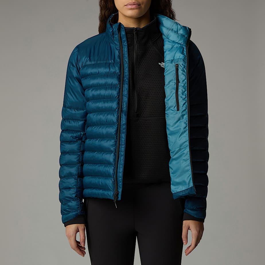 Women The North Face Terra Peak Hooded Jackets Navy | NF0A46V0Z