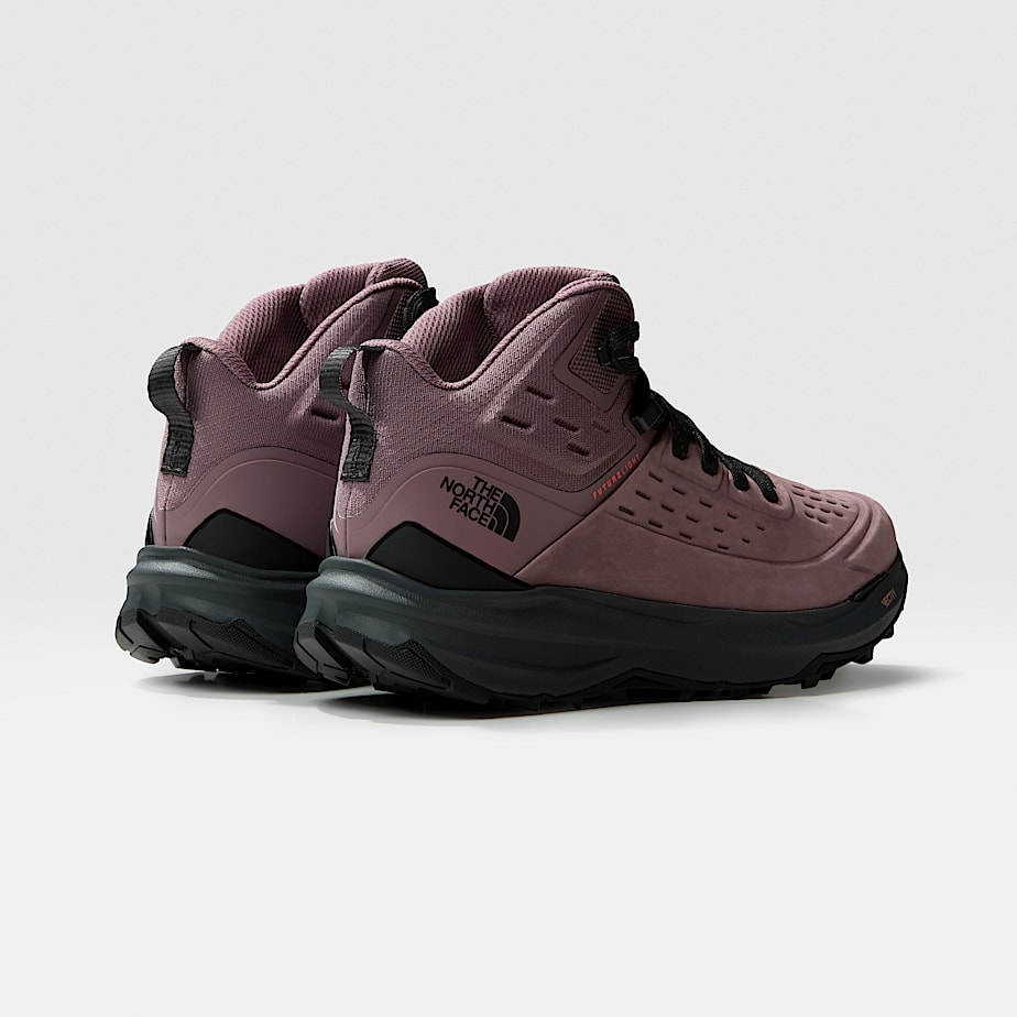 Women The North Face VECTIV™ Exploris II Leather Hiking Shoes Grey | NF0A45U2W