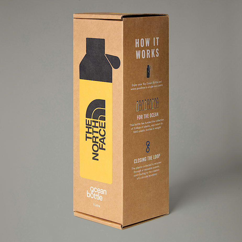 Women The North Face X Ocean Bottle 0.9L Water Bottles Gold | NF0A15B9Q