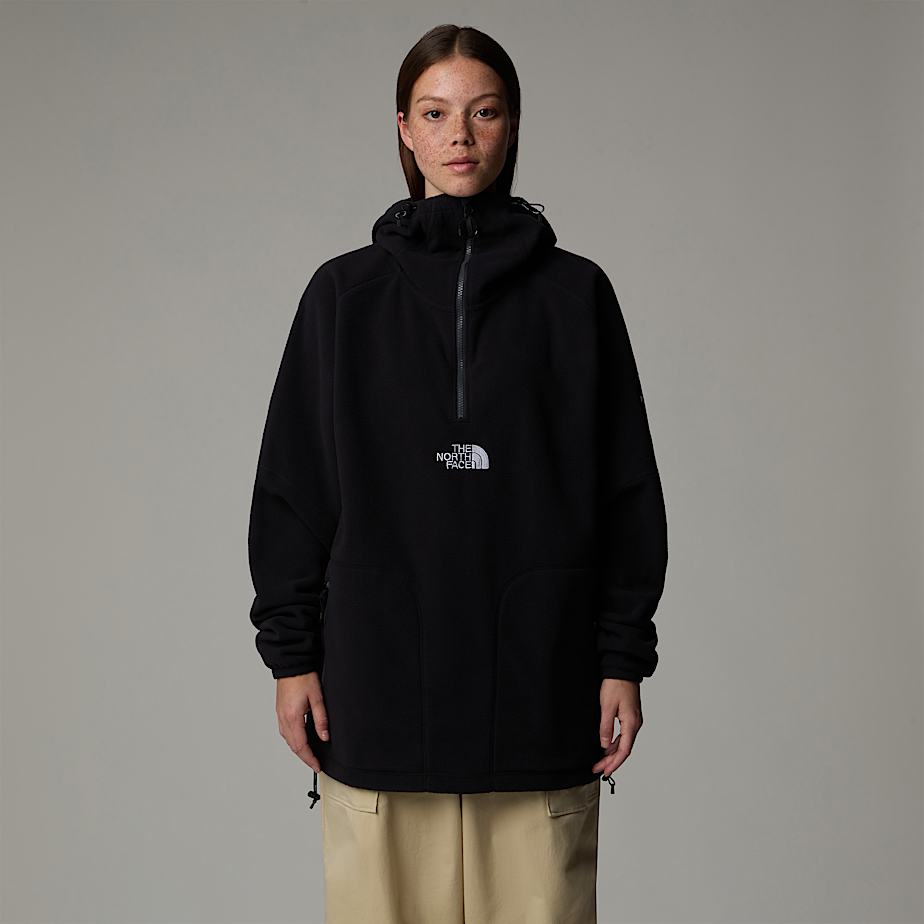Women The North Face X Yinka Ilori Fleece Anorak Pullover Black | NF0A08F8Q