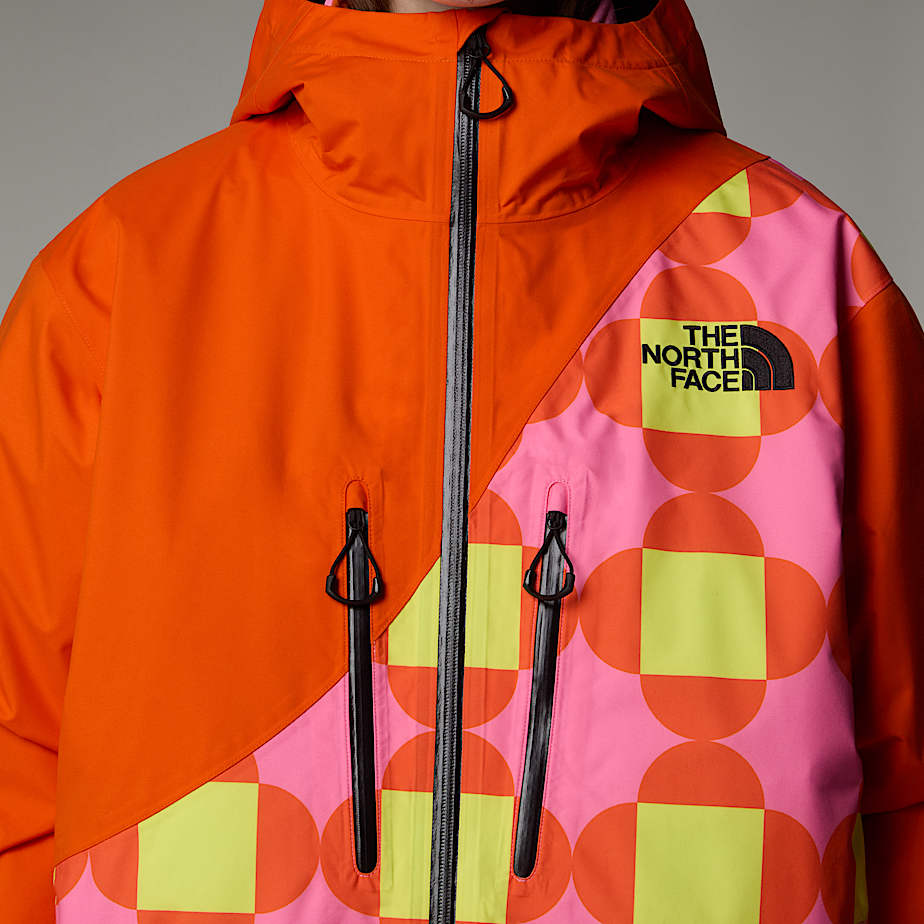 Women The North Face X Yinka Ilori Printed 2L Rain Shell Jackets Orange | NF0A96X3C
