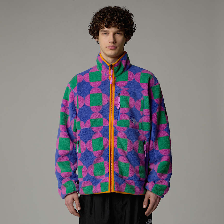 Women The North Face X Yinka Ilori Printed Reversible Fleece Jackets Multicolor | NF0A28F8R