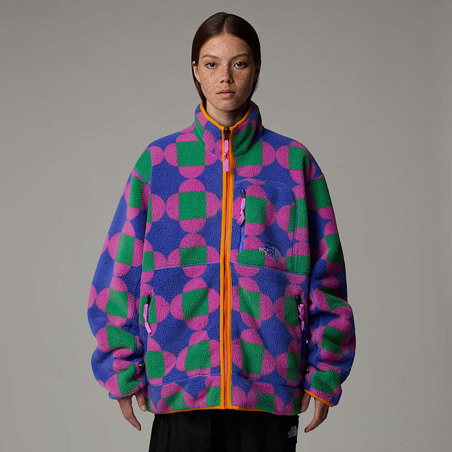 Women The North Face X Yinka Ilori Printed Reversible Fleece Jackets Multicolor | NF0A28F8R