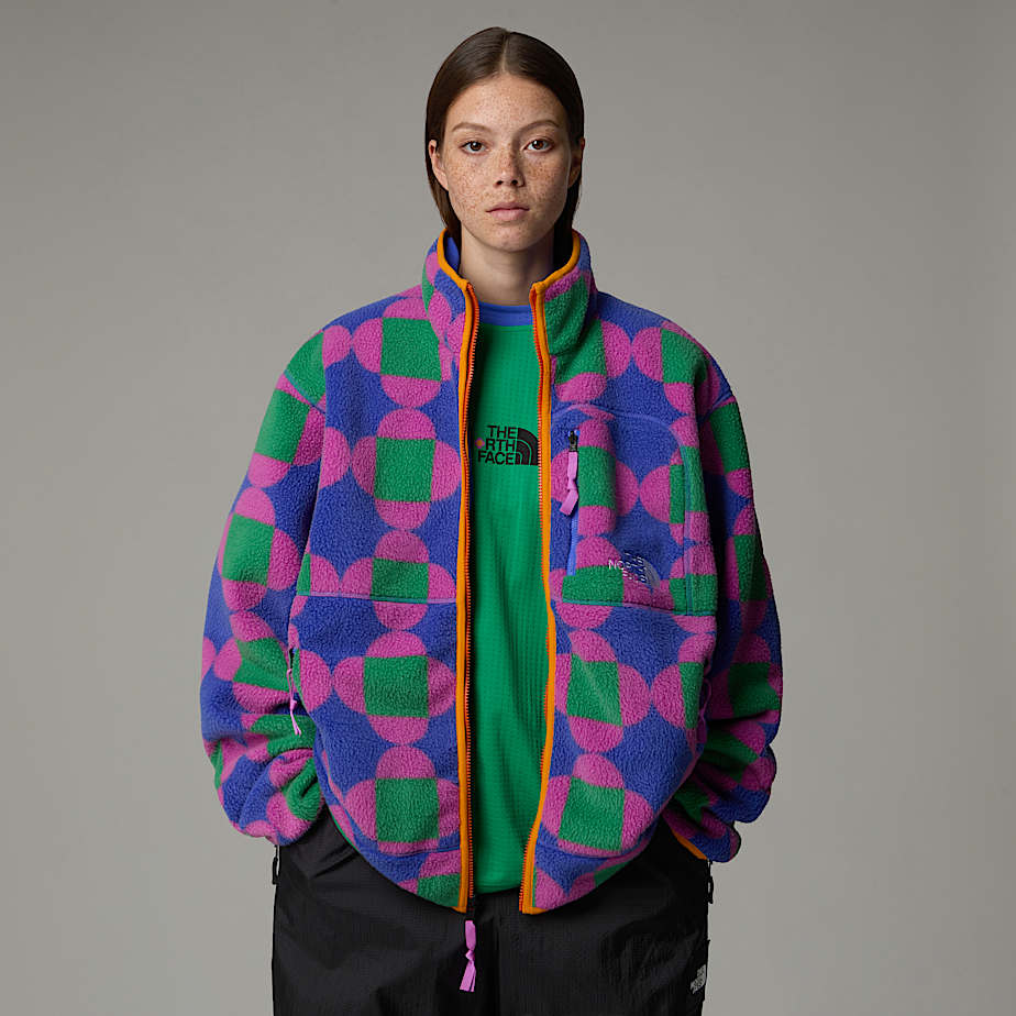 Women The North Face X Yinka Ilori Printed Reversible Fleece Jackets Multicolor | NF0A28F8R