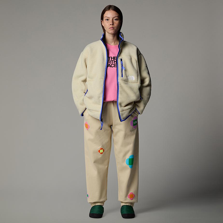 Women The North Face X Yinka Ilori Reversible Fleece Jackets Beige | NF0A02C1Y