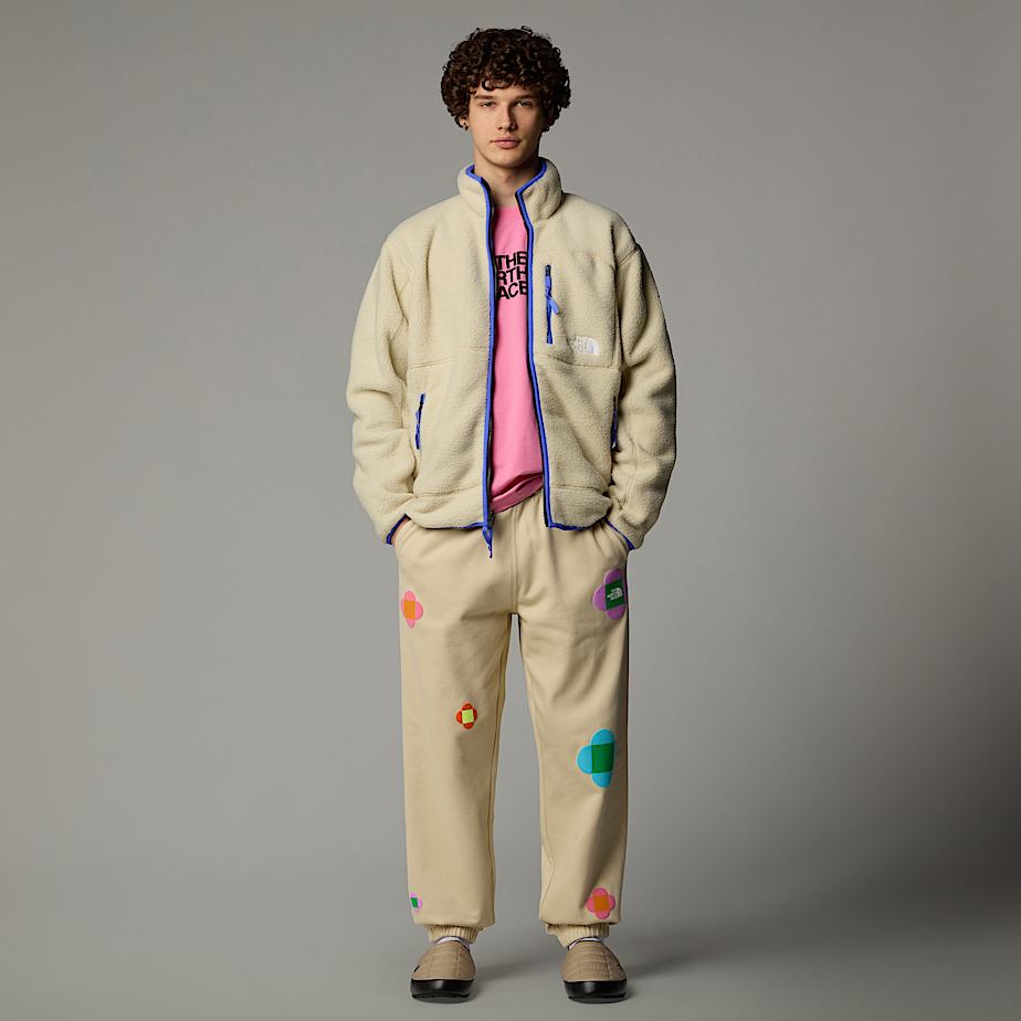 Women The North Face X Yinka Ilori Reversible Fleece Jackets Beige | NF0A02C1Y