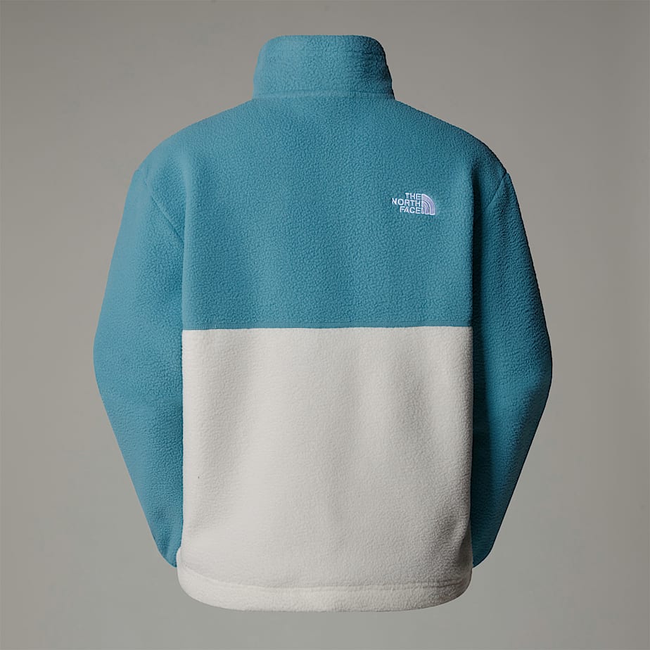 Women The North Face Yumiori 1/4 Zip Fleece Jacket Pullover Blue | NF0A39B5Q