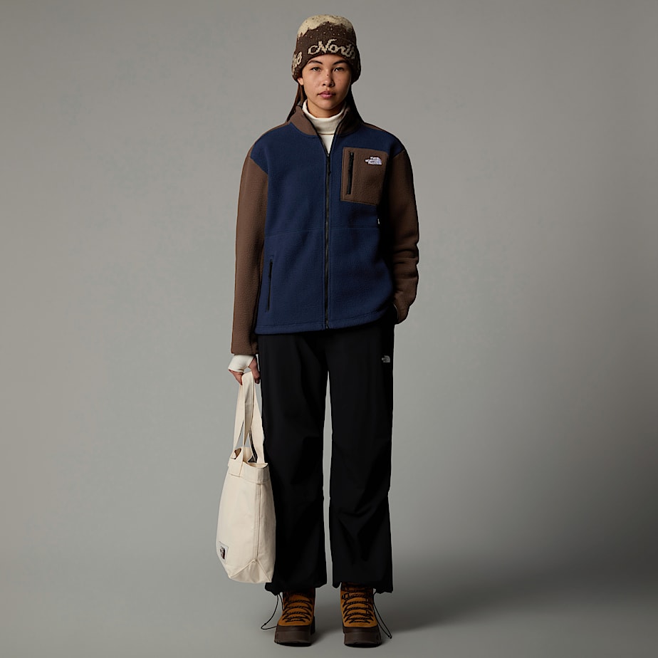 Women The North Face Yumiori Full-Zip Fleece Jackets Navy | NF0A13P7C