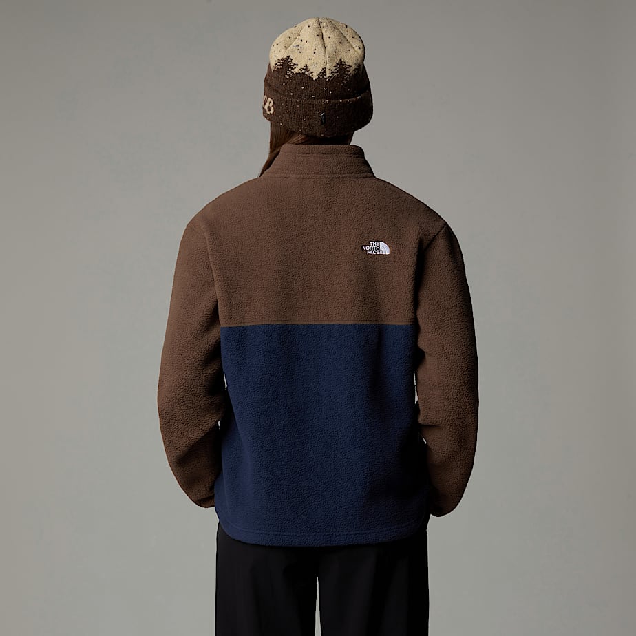 Women The North Face Yumiori Full-Zip Fleece Jackets Navy | NF0A13P7C