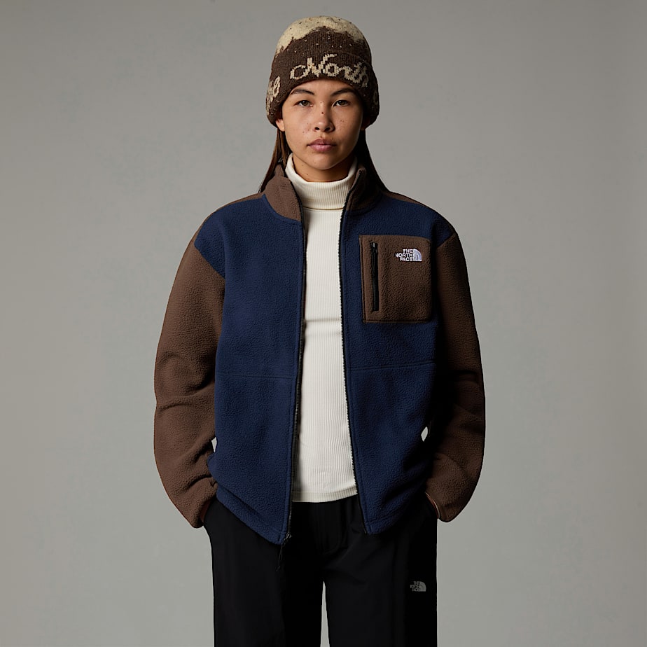 Women The North Face Yumiori Full-Zip Fleece Jackets Navy | NF0A13P7C