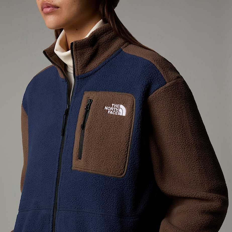Women The North Face Yumiori Full-Zip Fleece Jackets Navy | NF0A13P7C